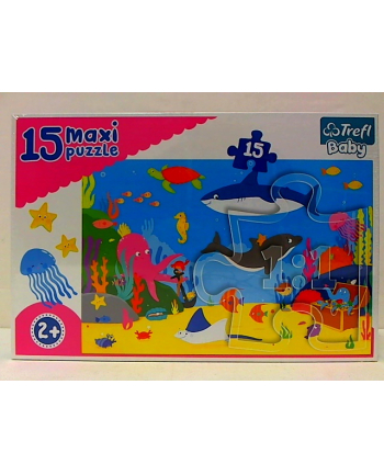 Puzzle 15el MAXI - Podwodny świat 14277 TREFL