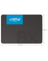 crucial Dysk SSD BX500 240GB SATA3 2.5 540/500MB/s - nr 77