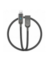 usams Kabel power-off U-Sun IPYSUSB201 Lightning 1,9m czarny - nr 1