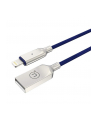 usams Kabel power-off U-Sun IPYSUSB202 Lightning 1,9m niebieski - nr 3