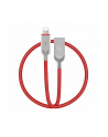 usams Kabel power-off U-Sun IPYSUSB203 Lightning 1,9m czerwony - nr 1