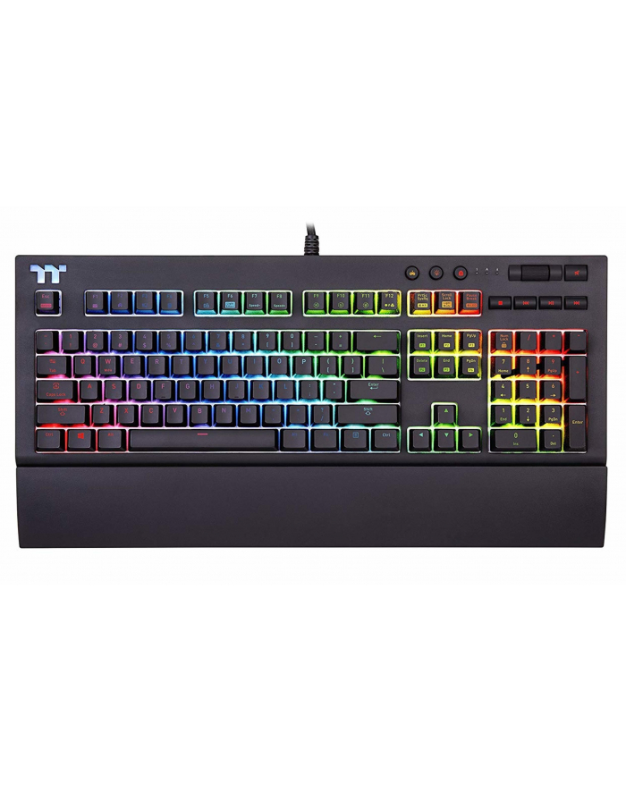 thermaltake Klawiatura Tt eSPORTs - Premium X1 RGB Cherry MX Silver Speed główny