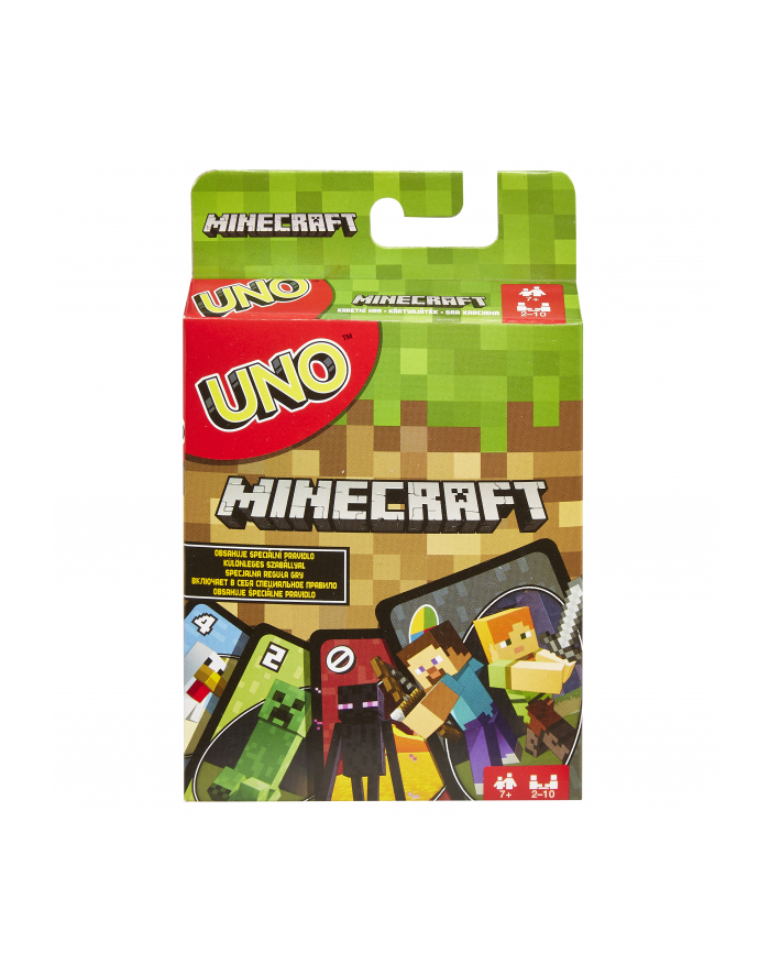 mattel UNO karty Minecraft FPD61 /8 główny