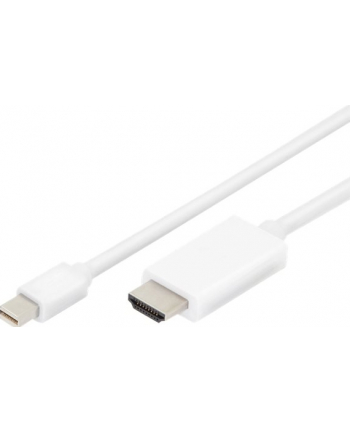 assmann Kabel adapter Displayport 1.2 4K 60Hz UHD Typ miniDP/HDMI