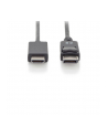 assmann Kabel adapter DisplayPort 1.2 z zatrzaskiem 4K 60Hz UHD Typ DP/HDMI A M/M czarny 1m - nr 18