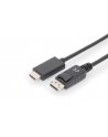 assmann Kabel adapter DisplayPort 1.2 z zatrzaskiem 4K 60Hz UHD Typ DP/HDMI A M/M czarny 1m - nr 5