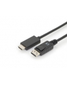 assmann Kabel adapter DisplayPort 1.2 z zatrzaskiem 4K 60Hz UHD Typ DP/HDMI A M/M czarny 2m - nr 11