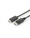assmann Kabel adapter DisplayPort 1.2 z zatrzaskiem 4K 60Hz UHD Typ DP/HDMI A M/M czarny 2m - nr 16