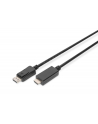 assmann Kabel adapter DisplayPort 1.2 z zatrzaskiem 4K 60Hz UHD Typ DP/HDMI A M/M czarny 2m - nr 20