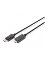 assmann Kabel adapter DisplayPort 1.2 z zatrzaskiem 4K 60Hz UHD Typ DP/HDMI A M/M czarny 2m - nr 25