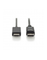 assmann Kabel adapter DisplayPort 1.2 z zatrzaskiem 4K 60Hz UHD Typ DP/HDMI A M/M czarny 3m - nr 14