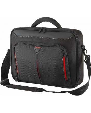 Torba Targus Classic+ Clamshell do notebooka 13'' - 14.1'' (czarno-czerwona) nr 1