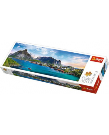 Puzzle 500el Panorama Archipelag Lofoty Norwegia 29500 TREFL