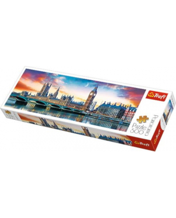 Puzzle 500el Panorama Big Ben i Pałac Westminsterski Londyn 29507 TREFL