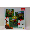 Puzzle 3w1 Niezwykły świat dinozaurów 34837 TREFL - nr 2