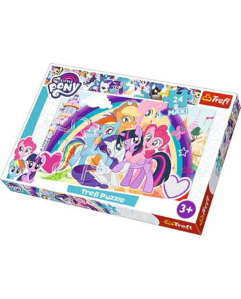 Puzzle 24-Maxi Szczęśliwe kucyki My Little Pony 14269 TREFL