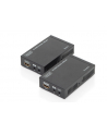 digitus Przedłużacz/Extender HDMI HDBaseT do 70m po Cat.5e, 4K   30Hz UHD, HDCP 2.2, IR, z audio (zestaw) - nr 28