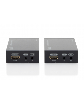 digitus Przedłużacz/Extender HDMI HDBaseT do 70m po Cat.5e, 4K   30Hz UHD, HDCP 2.2, IR, z audio (zestaw) nr 2