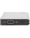 digitus Stacja dokująca podróżna USB Typ C, 8 portów 4K, HDMI, VGA - nr 111