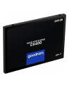 goodram Dysk SSD CX400 256GB  SATA3 2,5 550/490MB/s 7mm - nr 25