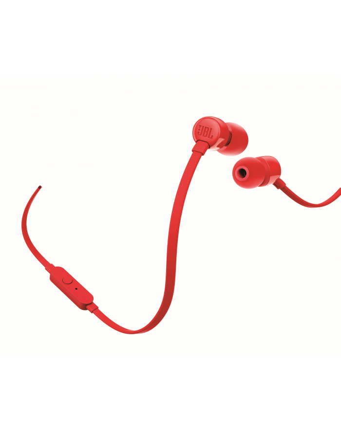 Headphones JBL T110, In Ear, Red główny