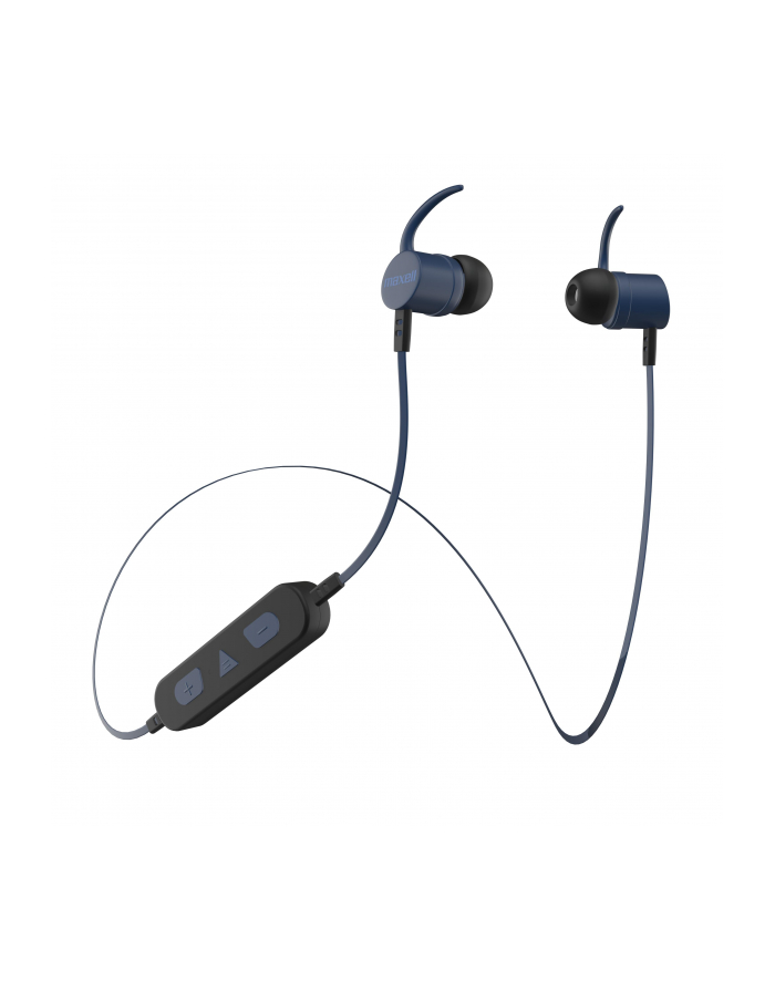 Wireless Bluetooth Headphones ear buds MAXELL BT100 SOLID, Blue główny