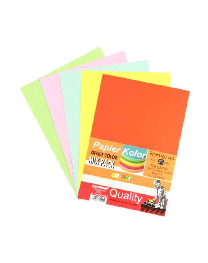 polsirhurt Papier Office color A4/100-5 pastel mix główny