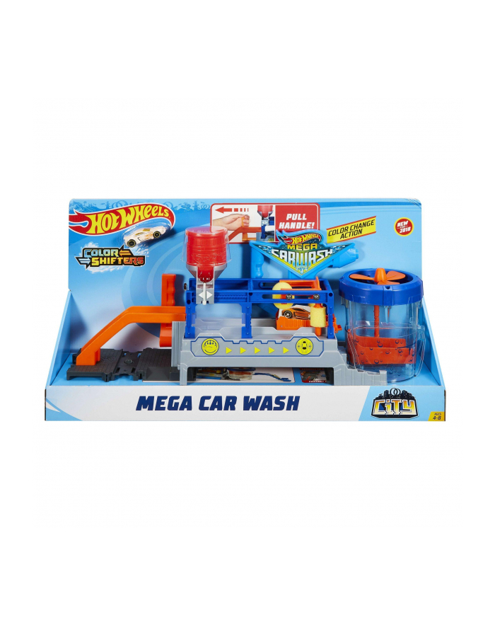 Hot Wheels CITY Super myjnia Color Shifters FTB66 MATTEL główny