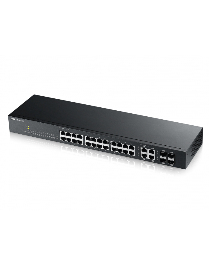 zyxel Przełącznik GS1920-24v2 28 Port Smart Managed Switch 24xGb 4xGb Standalone or NebulaFlex Cloud główny