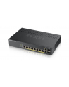 zyxel Przełącznik GS1920-8HPv2 10Port Gb 2xGb 130W PoE - nr 7