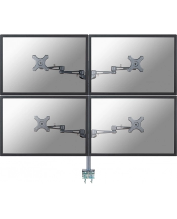 TV SET ACC DESK MOUNT SILVER/10-26'' FPMA-D935D4 NEWSTAR