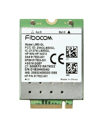 hp inc. XMM 7360 LTE-Advance WWAN 3FB01AA