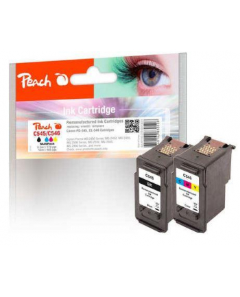 Tusz PEACH PI100-223 Canon PG-545 / CL-546 MultiPack | black, color