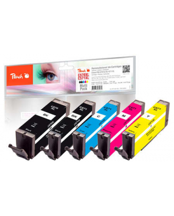 Tusz PEACH PI100-302 Canon PGI-570XL/CLI-571XL MultiPack | bk, pbk, c, m, y