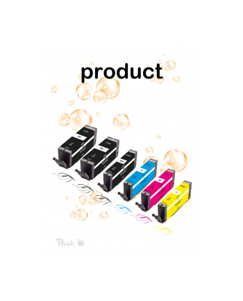 Tusz PEACH Canon PGI-550/CLI-551, REM, Multi-Plus, PI100-328 2x bk,1x Tusz each