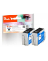 Tusz PEACH Epson No. 34XL, bk, Twin-Pack, PI200-626 2 Tusz cartridges (UK=55) - nr 1