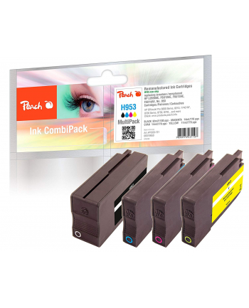 Tusz PEACH PI300-721 HP No 953 MultiPack | bk, c, m, y