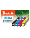 Tusz PEACH PI300-776 HP No 981A | bk, c, m, y - nr 1