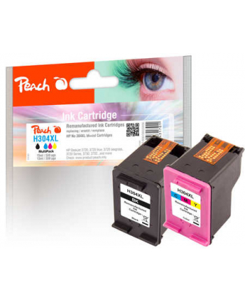 Tusz PEACH PI300-808 HP No 304XL MultiPack| black, color