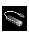 LOGILINK - Hub USB 3.0, 3-portowy, z czytnikiem kart - nr 2