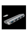 LOGILINK- Hub USB-C 3.1, 4-portowy, aluminiowa obudowa - nr 1