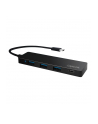 LOGILINK- Hub USB-C 3.1, 4-portowy, Ultra Slim, czarny - nr 10