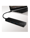 LOGILINK- Hub USB-C 3.1, 4-portowy, Ultra Slim, czarny - nr 3