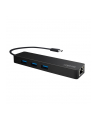 LOGILINK- Hub USB-C 3.1, 3-portowy + adapter gigabitowy, Ultra Slim, czarny - nr 10