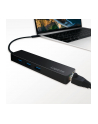 LOGILINK- Hub USB-C 3.1, 3-portowy + adapter gigabitowy, Ultra Slim, czarny - nr 13