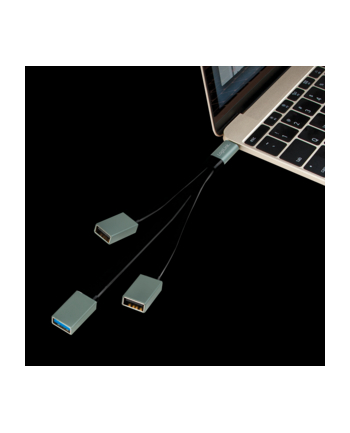 LOGILINK- Hub USB-C, 3-portowy
