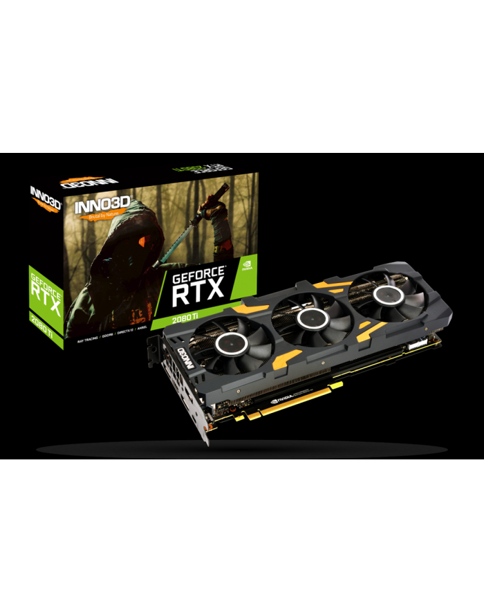 INNO3D GEFORCE RTX 2080 Ti X3 GAMING OC, 11GB GDDR6, HDMI, DP, USB-C główny