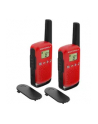 Motorola T42 Krótkofalówka, (Walkie-Talkie), 4 km, Czerwona - nr 38
