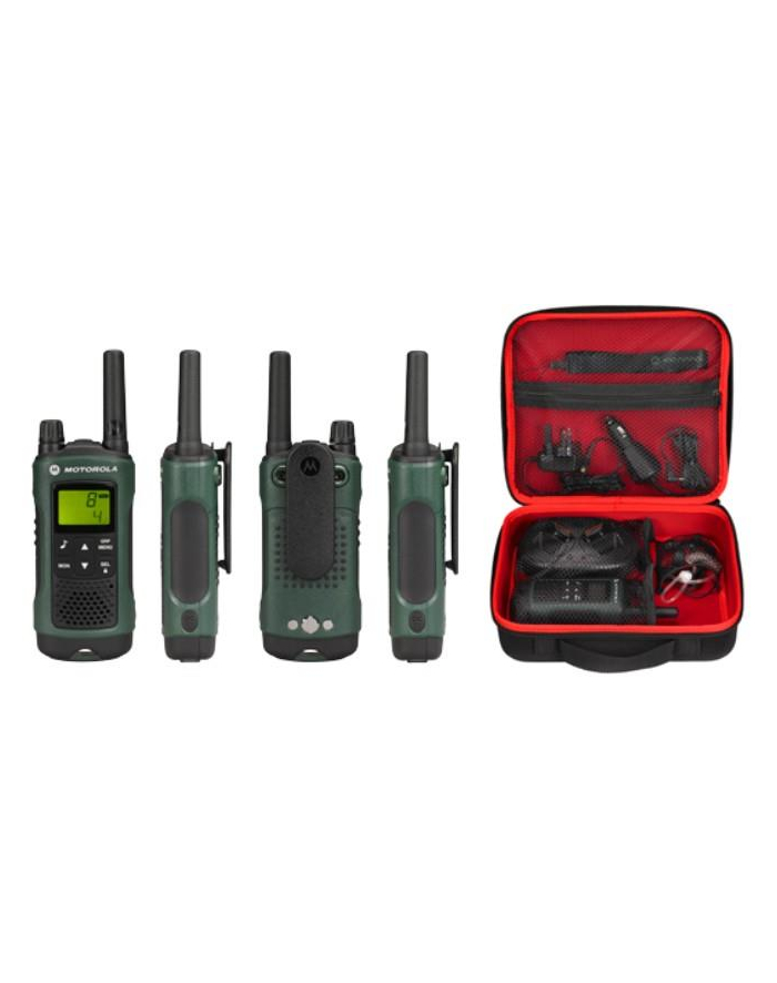 Motorola T81 Hunter Krótkofalówka, (Walkie-Talkie), 10 km, Zielona główny