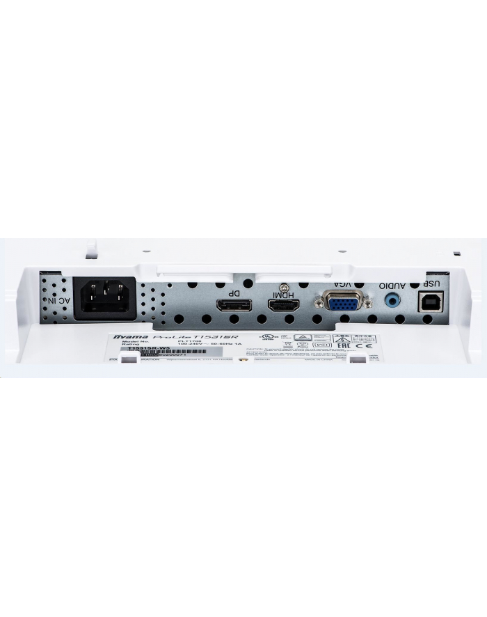Monitor IIyama T1531SR-W5 15inch, TN touchscreen, 1024x768, D-Sub/DVI, głośniki główny